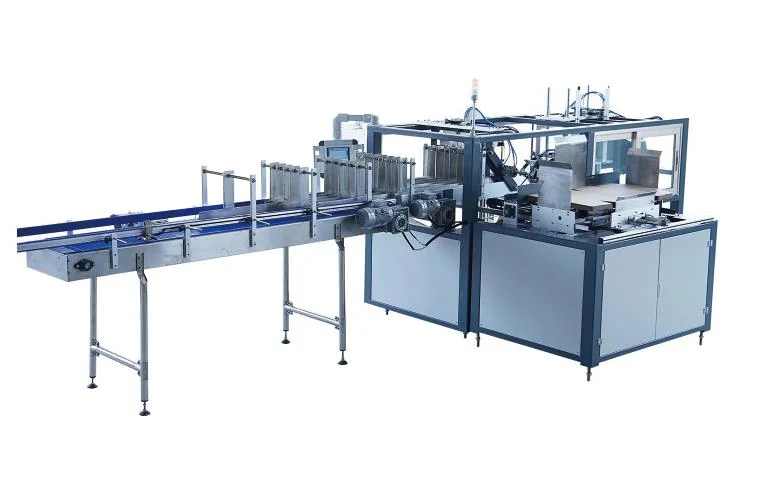 Water bottle carton packing machine from the Allot Tech catalog