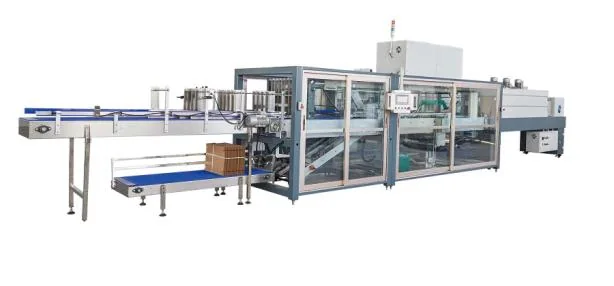 Case packing machine often separated from the core water filling machine scope